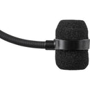Microphone à condensateur Shure SM39 Performance pour casque (TA4F)