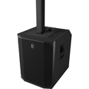 Kit caisson de basses portable Electro-Voice EVOLVE 70 2000W et haut-parleurs colonnes avec Bluetooth (noir)