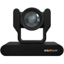 Caméra PTZ de streaming en direct BZB Gear BG-ADAMO-JRDA30X-B 1080P FHD avec suivi automatique, voyants lumineux et zoom 30x (noire)