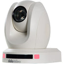 Datavideo PTC-140TW-12 HDBaseT PTZ Camera With 20x Optical Zoom And HBT-12 HDBaseT Receiver Box (White)