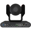 Caméra PTZ 4K BZB Gear BG-ADAMO-4KDA12X-B avec suivi automatique et diffusion en direct, affichage du signal et zoom 12x (noire)