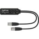 Turtle AV TAV-D2XDE Dual-Channel Dante To Analog XLR Male Adapter
