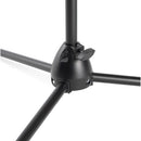 On-Stage MS7550-CB One Handed Tripod Microphone Stand with Telescoping Boom