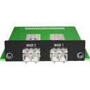 Appsys ProAudio AUX-MADI-SFP-DUAL 64x64-Channel MADI Dual Link SFP Extension Card for Flexiverter Dante/SRC