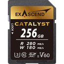Carte mémoire SDXC Exascend EX256GSDV60 Catalyst UHS-II - 256 Go