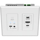 Blustream IP300UHD-TX-WP 4K60 HDMI & USB-C Video-Over-IP Wall Plate Transmitter