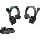 Système d'interphone Hollyland HL-SOLIDCOMSEPRO-2S pour 2 personnes, duplex intégral, mono-oreillette - 1,9 GHz