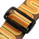 Levy MP2MCM-001 Mid-Century Modern Series Guitar Strap (Sunset Grooves)