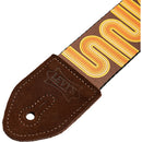Levy MP2MCM-001 Mid-Century Modern Series Guitar Strap (Sunset Grooves)