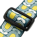 Levy MP2MCM-003 Mid-Century Modern Series Guitar Strap (Mod Tulip)