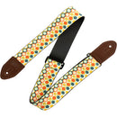 Levy MP2MCM-004 Mid-Century Modern Series Guitar Strap (Bubbles)