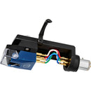 Audio-Technica AT-VM520XEB/H Dual Moving Magnet Phono Cartridge & Headshell Combo Kit (Elliptical Bonded)