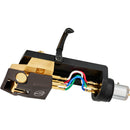 Audio-Technica AT-VM750XSH/H Dual Moving Magnet Phono Cartridge & Headshell Combo Kit (Shibata)