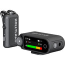 Hollyland LARK MAX 2 SOLO Wireless Microphone System (Space Gray) - 2.4 GHz