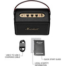 Marshall KILBURN III Portable Bluetooth Speaker (Black And Brass)
