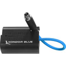Kondor Blue KB-BLK22-FDC Dummy Battery To Female Locking DC Cable