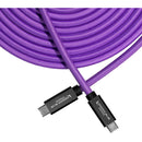 Câble de partage de connexion et de charge rapide PD 100 W Kondor Blue KB-USBC15-P Gerald Undone - 4,57 m (15 pi)