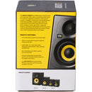 KRK KREATE 3 Active Two-Way Studio Reference Monitor (Black, Pair) - 3.5"