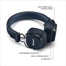 Casque audio sans fil Bluetooth supra-auriculaire Marshall MAJOR V (bleu nuit)