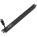 SurgeX ESP-VP-10VR-128 Vertical PDU Power Strip - 8 Outlets