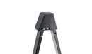 K&M 17540 Support de guitare électrique pliable avec largeur réglable (noir)