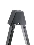K&M 17541 Support pliable pour guitare acoustique avec largeur réglable (noir)