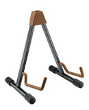 K&M 17541 Support pliable pour guitare acoustique avec largeur réglable (liège)