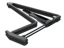 K&M 17580 Heli Support pour guitare acoustique avec barre transversale réglable (noir)