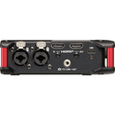 Enregistreur de terrain 4 canaux 32 bits à virgule flottante Tascam FR-AV4 avec mélangeur, timecode et synchronisation HDMI