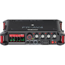 Enregistreur de terrain 4 canaux 32 bits à virgule flottante Tascam FR-AV4 avec mélangeur, timecode et synchronisation HDMI