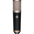 Microphone à condensateur à tube multipolaire à large diaphragme TUBE67 de United Studio Technologies (noir/argent)