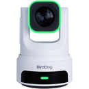 BirdDog X4E Ultra PTZ Camera with AI Tracking (White)