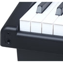 Piano numérique compact Medeli SP-C121 avec USB MIDI et audio (noir) - 88 touches lestées
