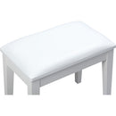 Medeli CH001 Piano Bench (White)