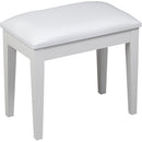 Medeli CH001 Piano Bench (White)