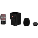 Capsule de microphone dynamique supercardioïde SE Electronics SE-V7MC2STMP3 avec pochette MP03 (noire et rouge)