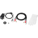 Platine vinyle Audio-Technica AT-LP7X à entraînement par courroie et deux vitesses, à commande manuelle.