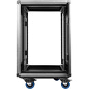 Rack Gator G-EXPO-16USLRK 16U Slam avec couvercles coulissants escamotables