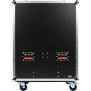 Gator GTOUR-MIXER-12U-2D2T Mixer Flight Case With 2 Drawers & 2 Side Tables