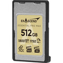 Carte mémoire Exascend EXPC5EA512GB Essential Pro Max CFexpress 4.0 Type A