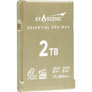 Carte mémoire Exascend EXPC5EB002TB Essential Pro Max CFexpress 4.0 Type B de 2 To