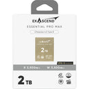 Carte mémoire Exascend EXPC5EB002TB Essential Pro Max CFexpress 4.0 Type B de 2 To