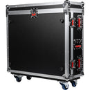 Mallette de mixeur Gator G-TOURQU7 avec compartiment pour Allen &amp; Heath Qu-7 et Qu-7D
