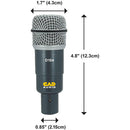 CAD D104 Supercardioid Dynamic Drum Microphone