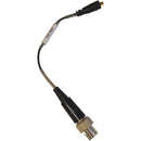 Microphone cravate omnidirectionnel haute sensibilité Point Source Audio EO-8WLH-XMP-BR Embrace avec connecteur en X mini-XLR 4 broches verrouillable pour émetteurs sans fil MiPro (marron)