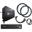 RF Venue DFIN-IPXD5 Diversity Fin IPX Antenna & DISTRO5 HDR 5-Channel UHF Distribution System Bundle (Black) - 470 To 928 MHz
