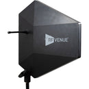 Ensemble antenne Diversity Fin IPX RF Venue DFIN-IPXDISTRO4 et système de distribution UHF 4 canaux DISTRO4 (noir) - 470 à 928 MHz