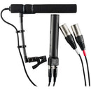 Microphone de surface statique cardioïde stéréo MS à pince Audio-Technica BP350ST-UB