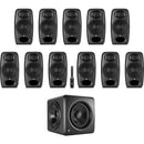 IK Multimedia CB-11XMMPRO-SUB-IN iLoud Micro Monitor Pro + iLoud Sub 7.1.4 Immersive Bundle