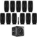 IK Multimedia CB-11XMTMMKII-SUB-IN iLoud MTM MKII + iLoud Sub 7.1.4 Immersive Bundle